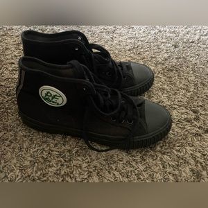 black high top pf flyers